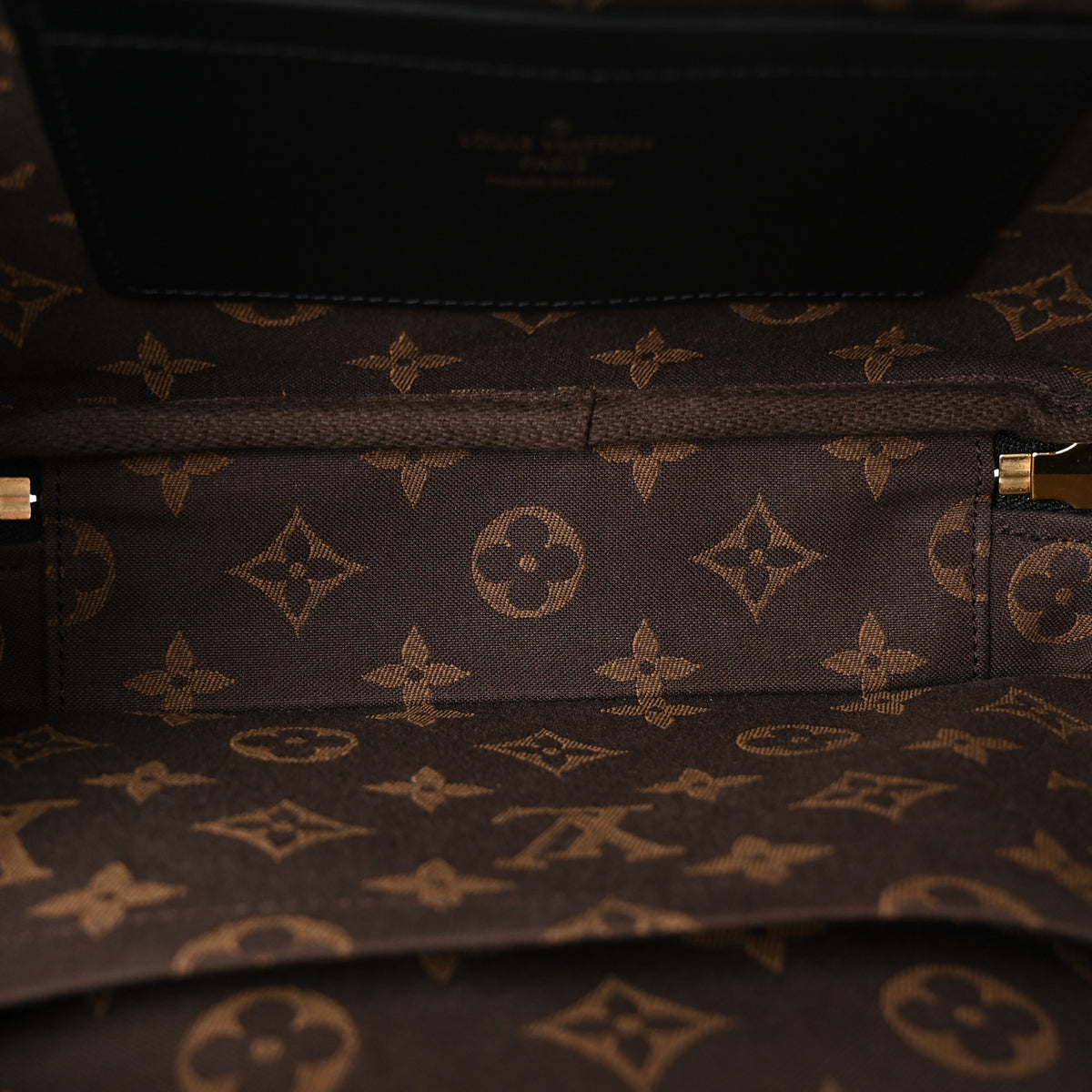 Louis Vuitton Calfskin Monogram Embossed Utility Crossbody Black 4 of 9