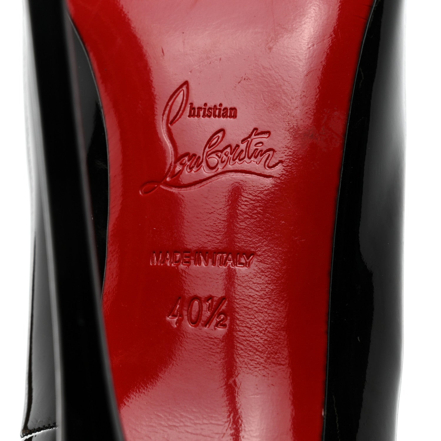 Christian Louboutin Patent So Kate 120 Pumps 40.5 Black 7 of 9