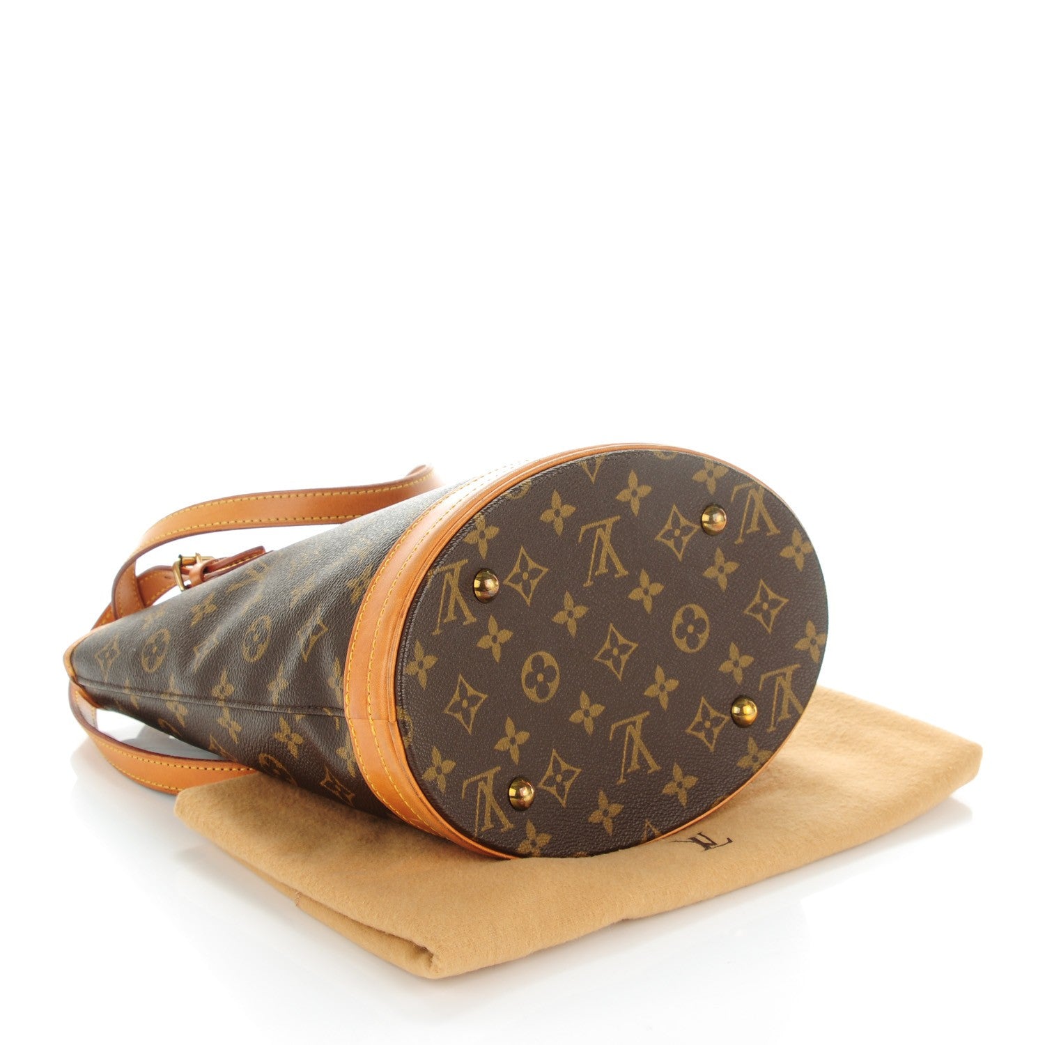 Louis Vuitton Monogram Petit Bucket 23 5 of 10
