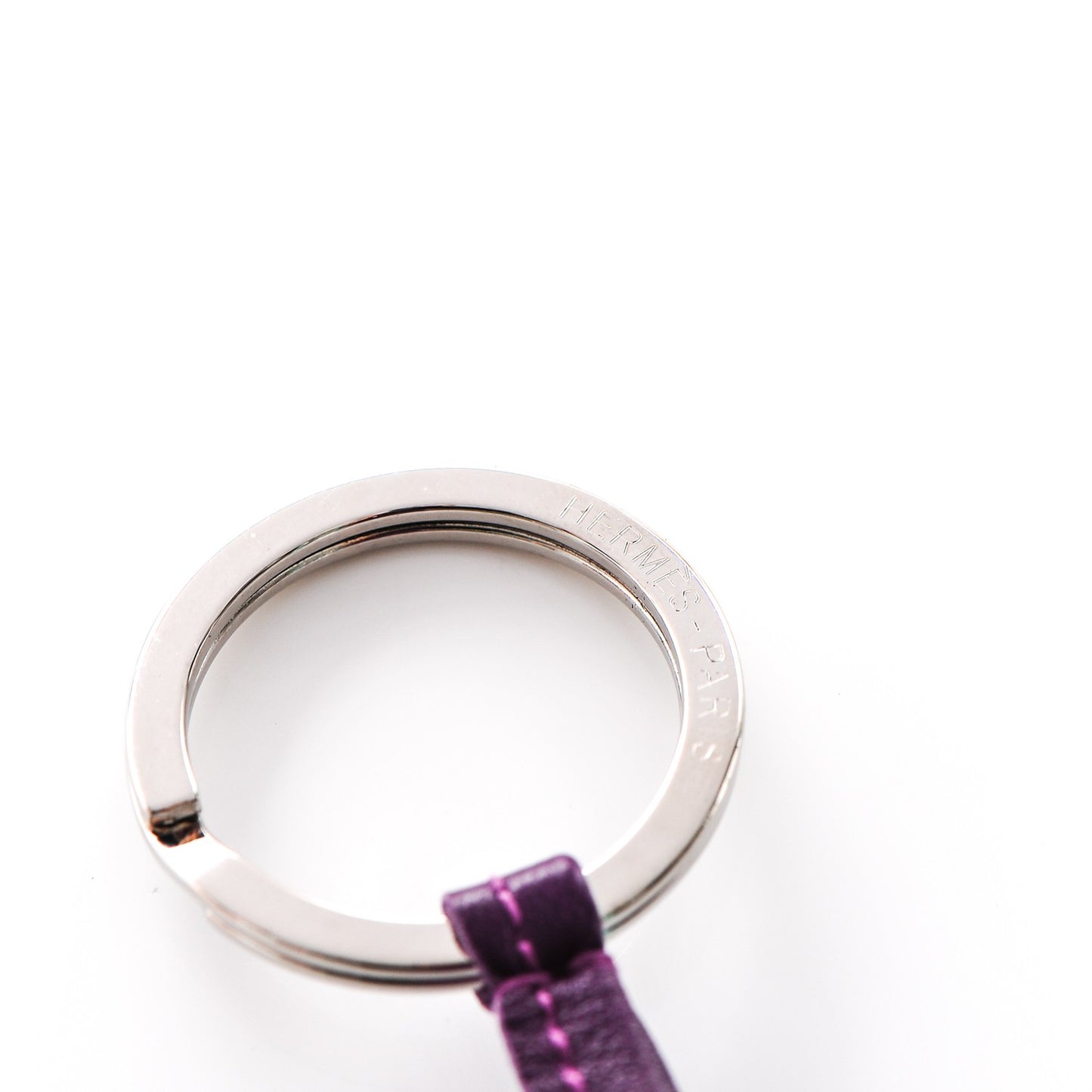 Lambskin Carmen Tassel Key Holder Violet