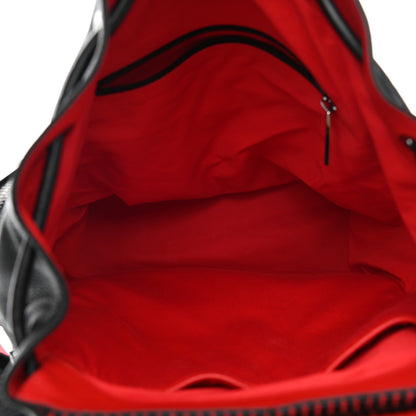 Christian Louboutin Calfskin Spiked Explorafunk Backpack Black 5 of 10
