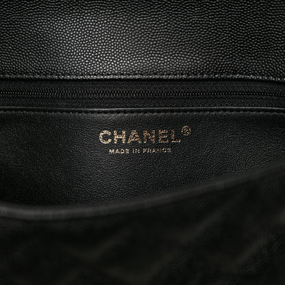 Chanel Caviar Quilted Flap Clutch Black 6 of 8