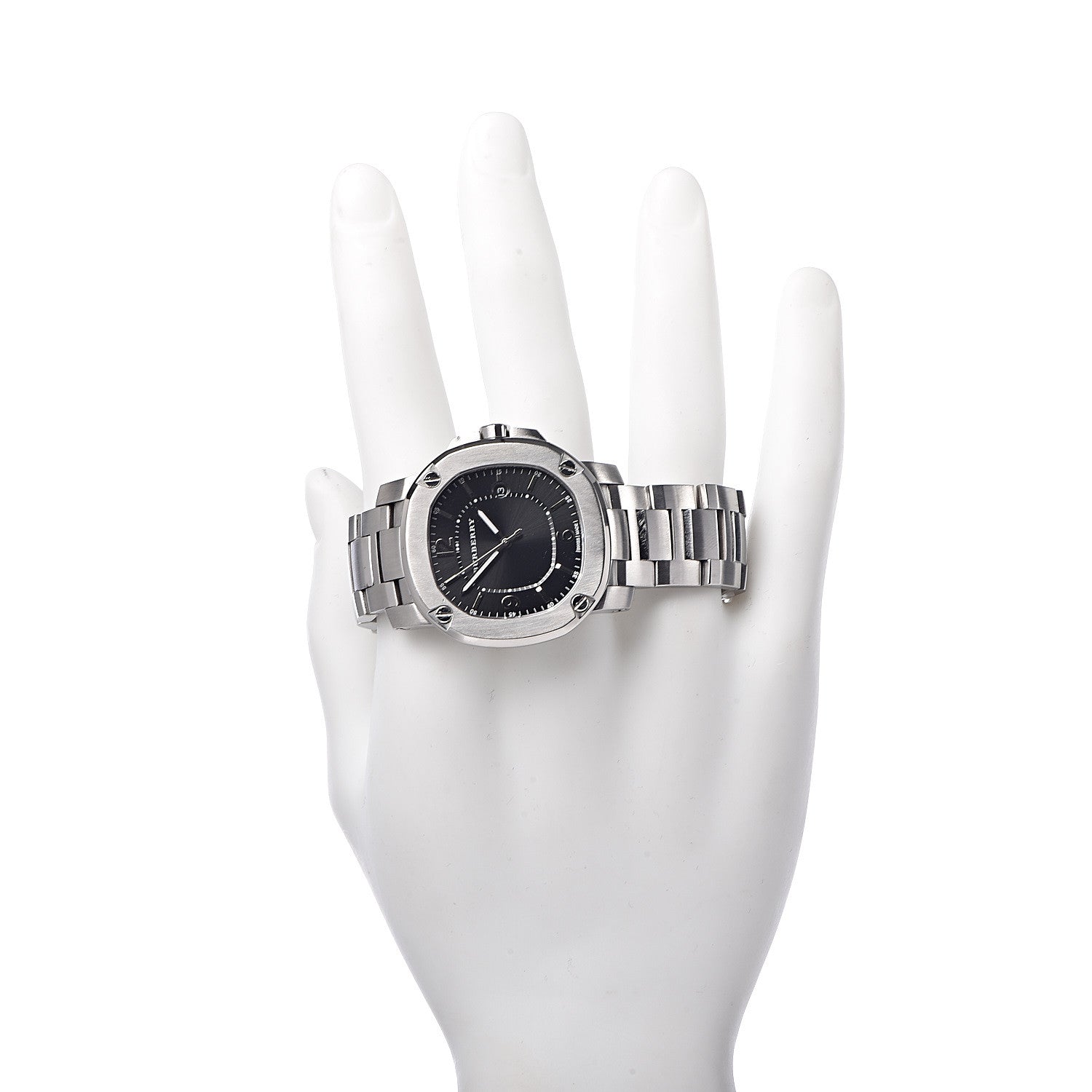 Burberry Stainless Steel 36mm The Britain Automatic Watch Black BBY1502 2 of 7