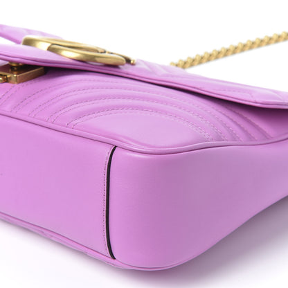 Gucci Calfskin Matelasse Medium GG Marmont Shoulder Bag Candy Mousse 12 of 18