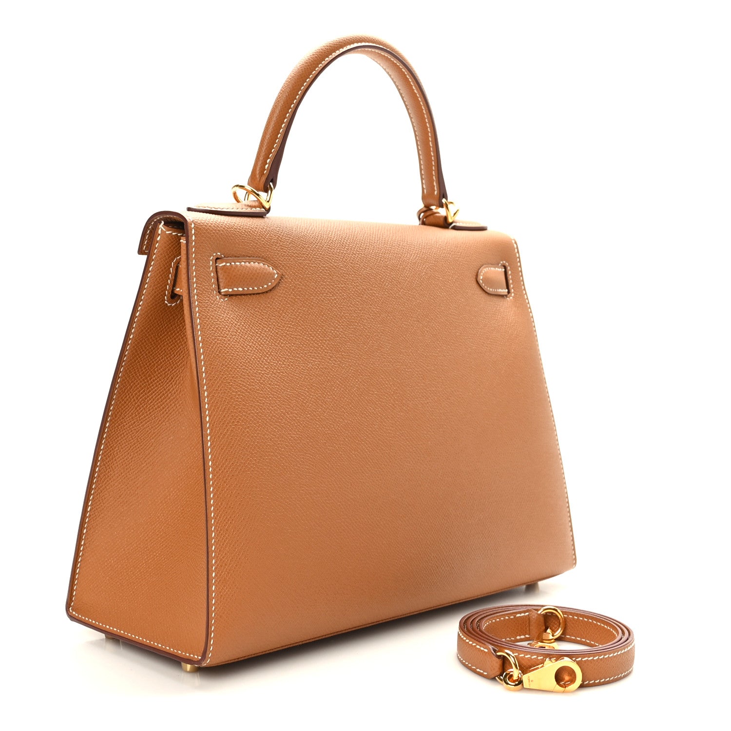 Hermes Epsom Kelly Sellier 28 Gold 3 of 10