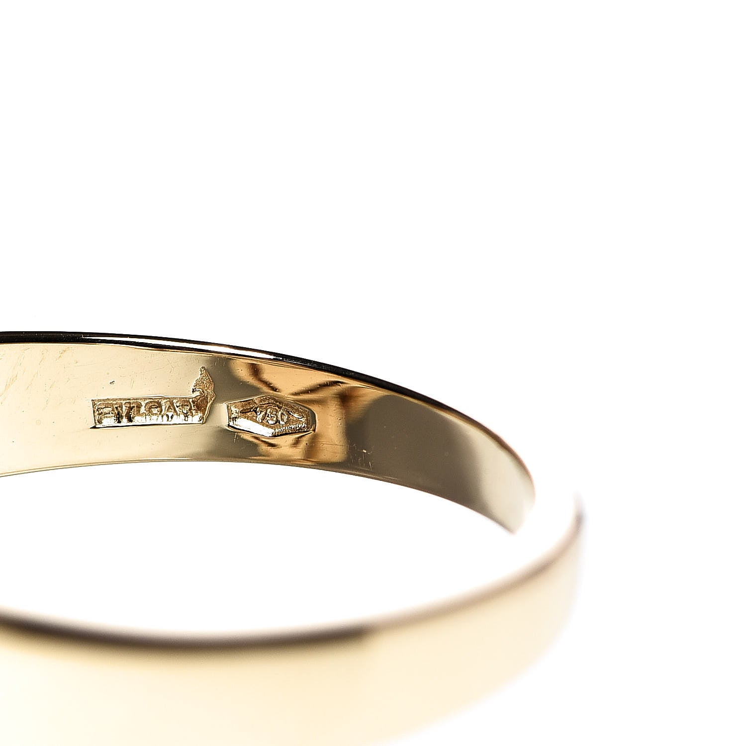 Bulgari 18K Yellow Gold Cicladi Ring 54 6.75 5 of 6