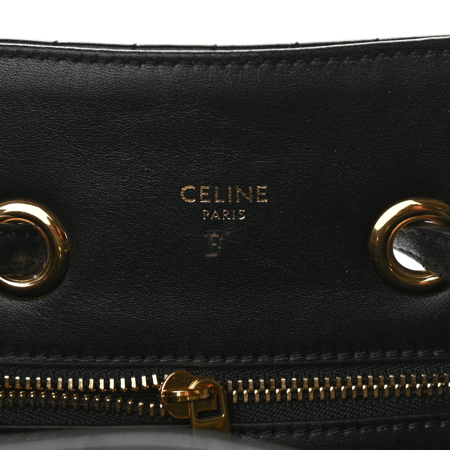 Celine Calfskin Quilted Small C Backpack Black 6 of 9