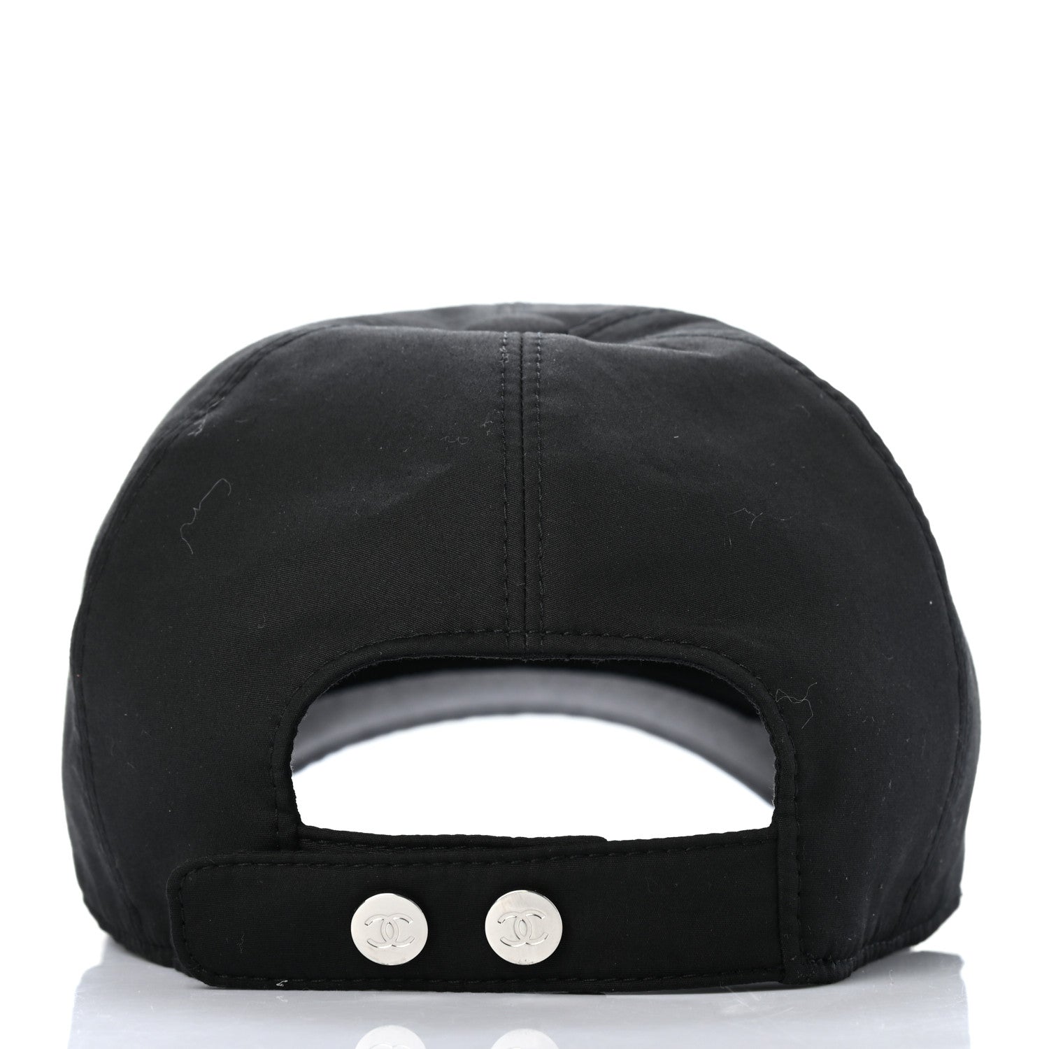 Chanel Cotton CC Cap Hat Black 6 of 8