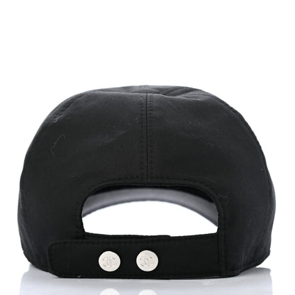 Chanel Cotton CC Cap Hat Black 6 of 8