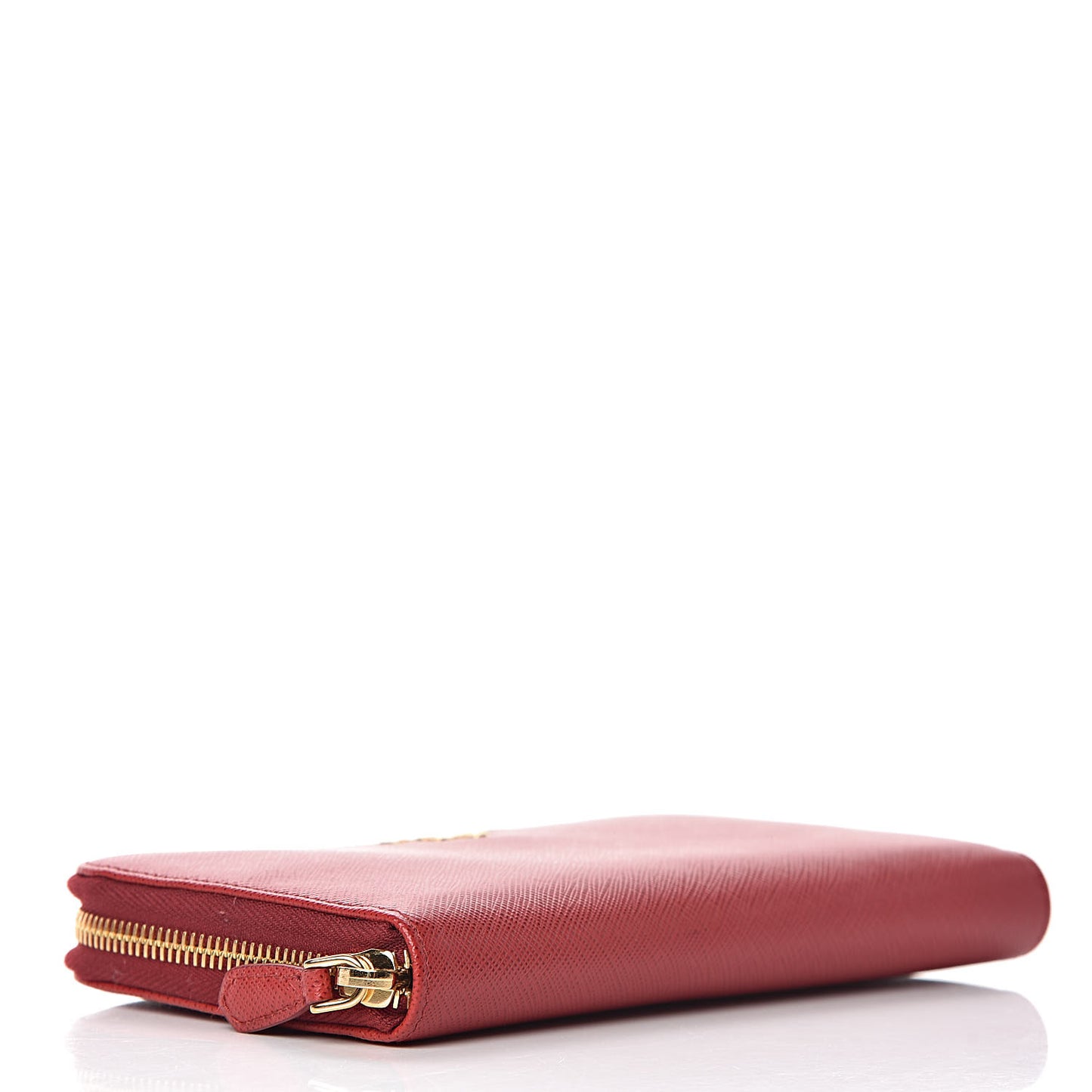 Saffiano Zip Around Wallet Fuoco