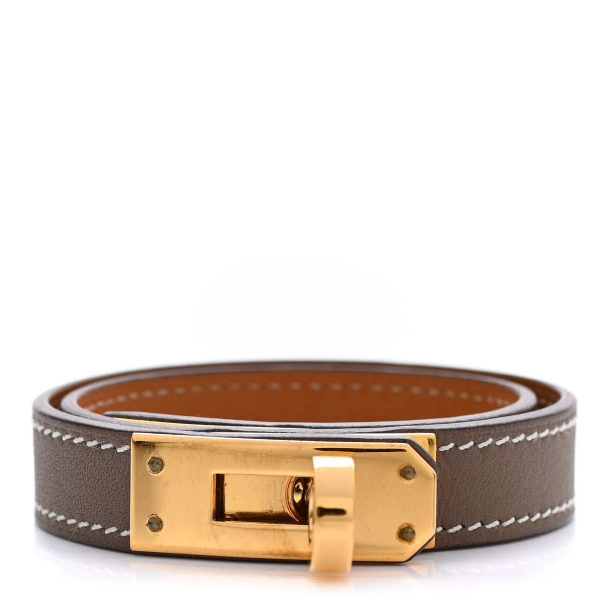 Swift Kelly Double Tour Bracelet T3 Etoupe