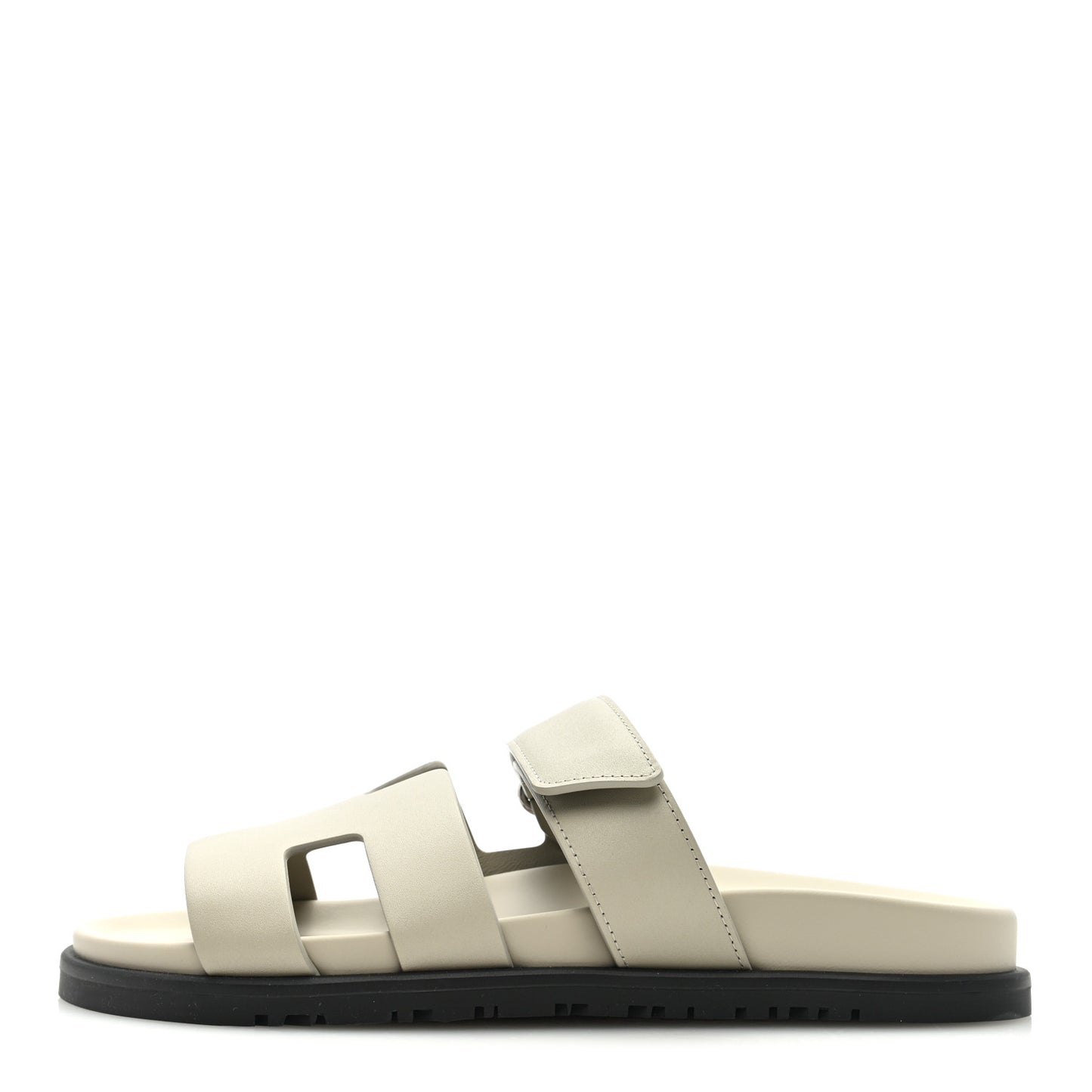 Calfskin Womens Chypre Sandals 38 Beige Esquisse