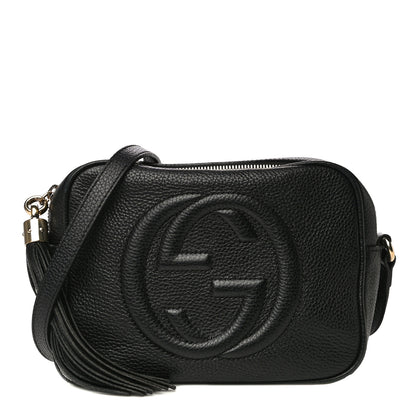 Gucci Pebbled Calfskin Small Soho Disco Bag Black 1 of 19