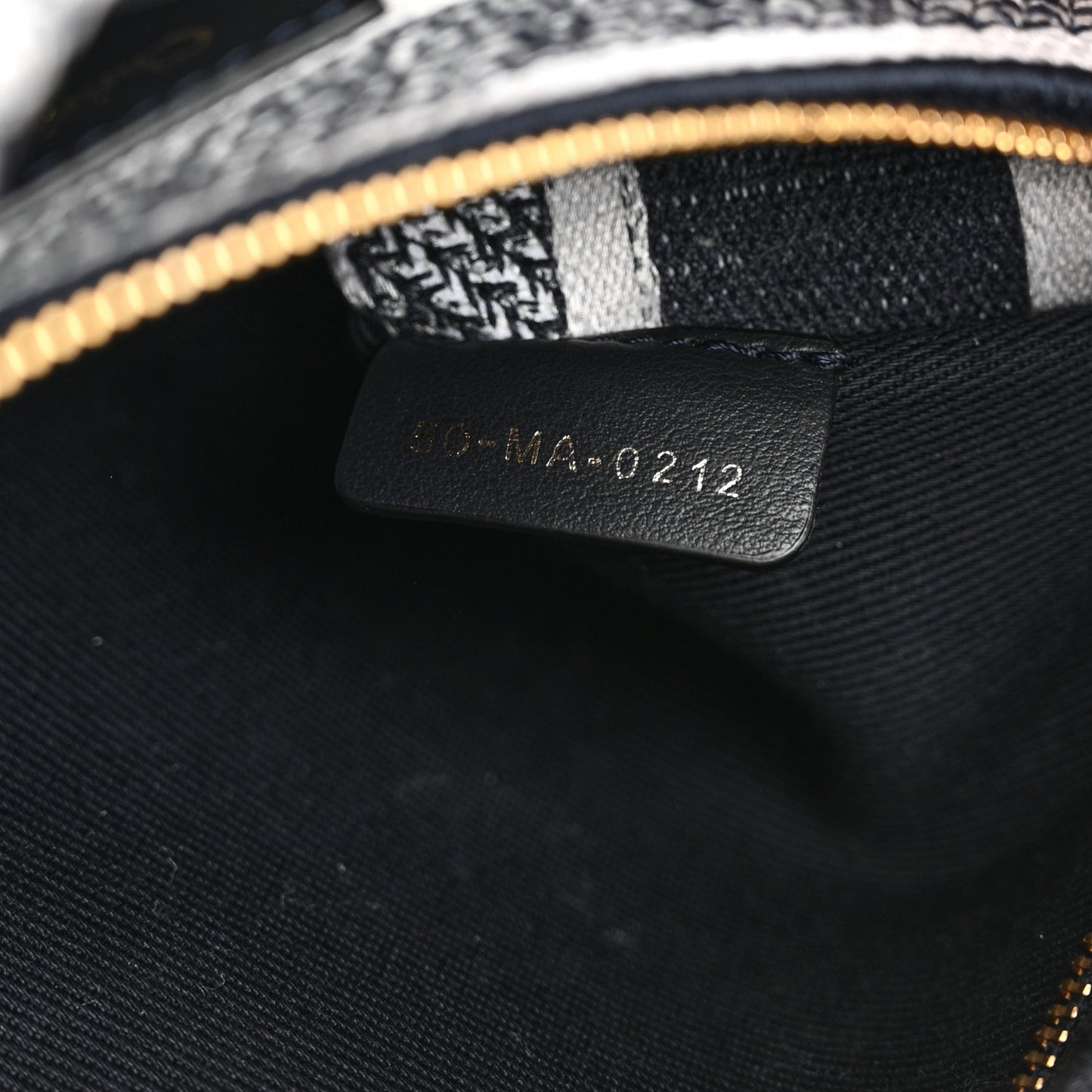 Canvas Toile De Jouy Embroidered Medium Lady D-Lite