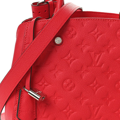 Louis Vuitton Empreinte Montaigne BB Poppy 7 of 9