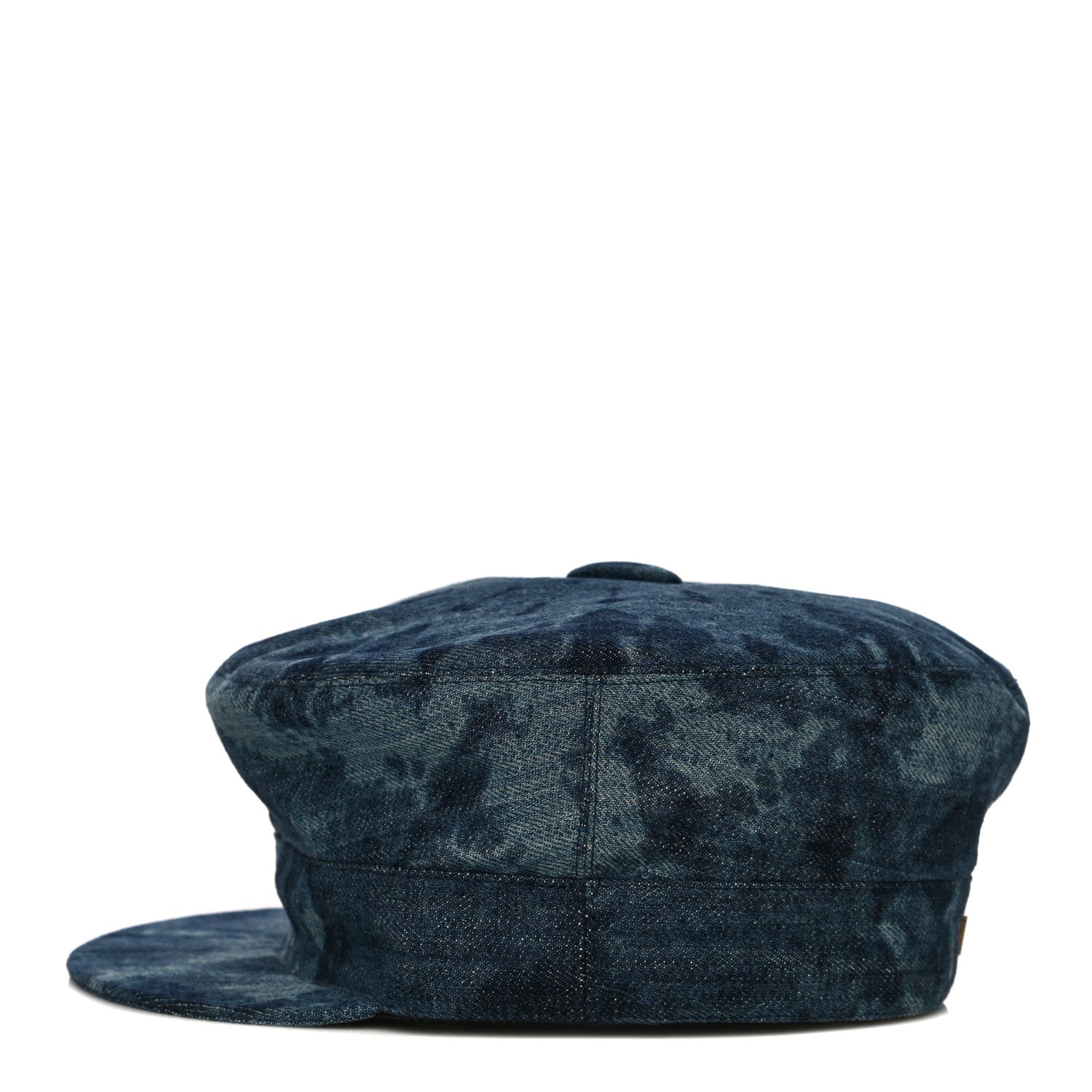Christian Dior Cotton Denim Baker Boy Hat 57 Blue 2 of 9