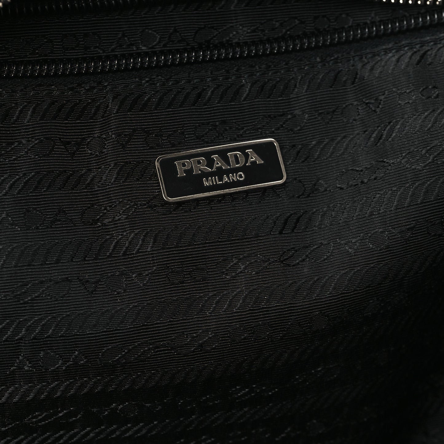 Tessuto Nylon Soft Calfskin Tote Black