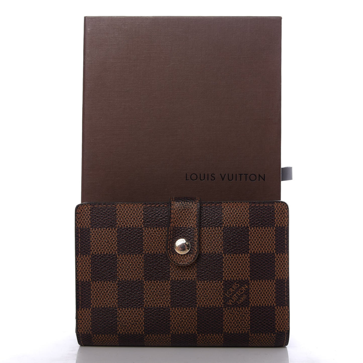 Damier Ebene French Purse Wallet