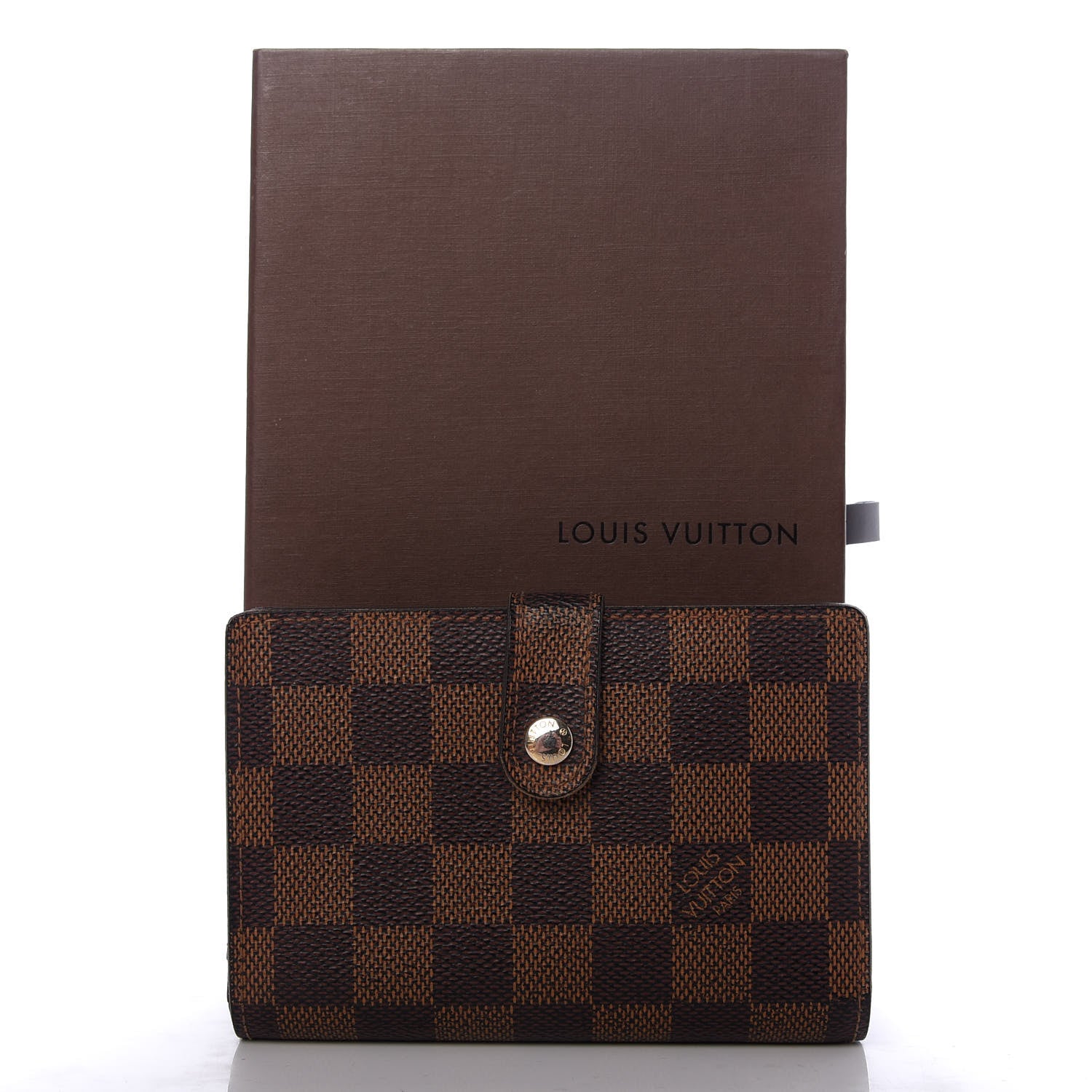 Louis Vuitton Damier Ebene French Purse Wallet 8 of 8