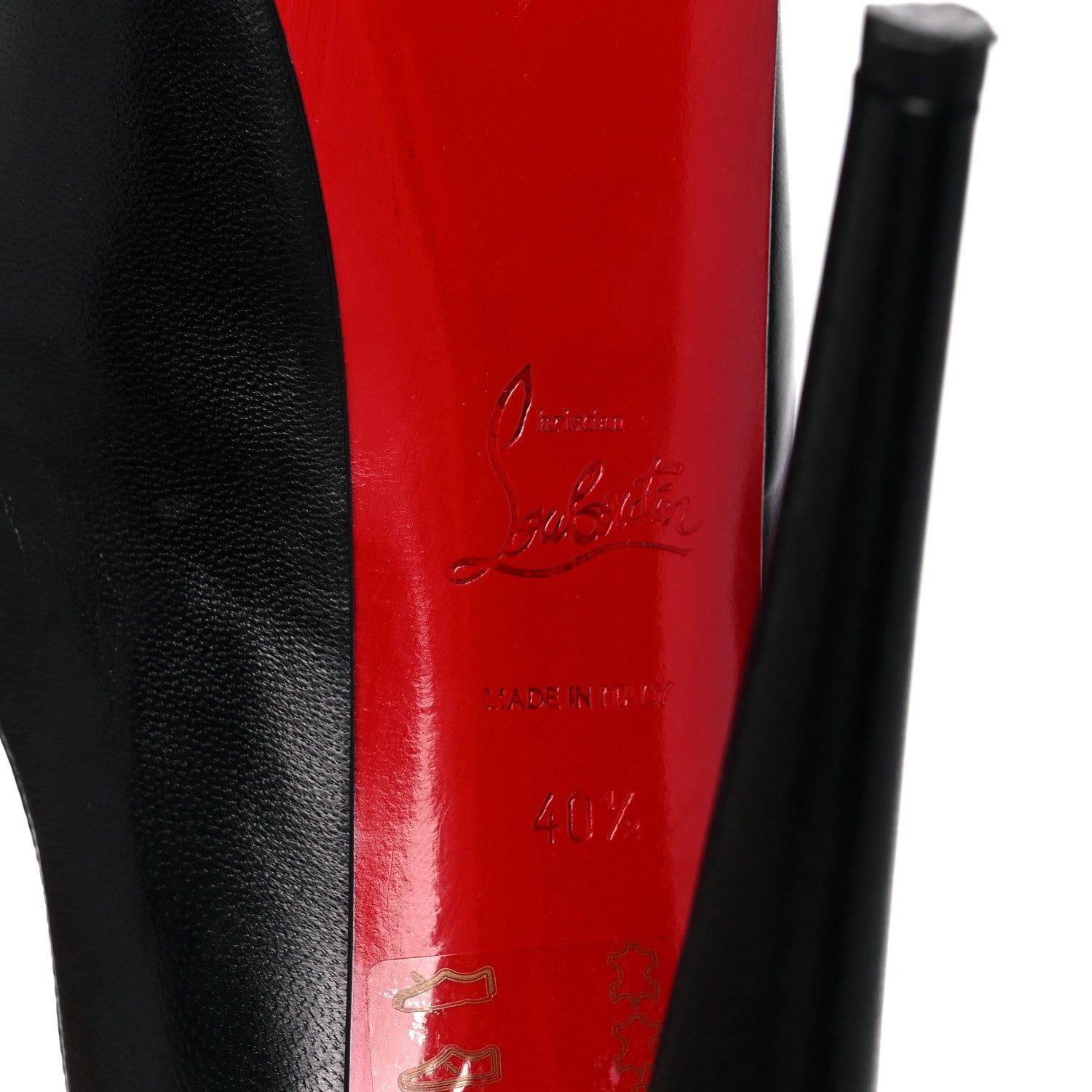 Christian Louboutin Kid Daffodile 160 Pumps 40.5 Black 6 of 12