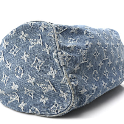 Louis Vuitton Monogram Denim Neo Speedy Blue 8 of 9