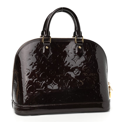 Louis Vuitton Vernis Alma PM Amarante 3 of 12