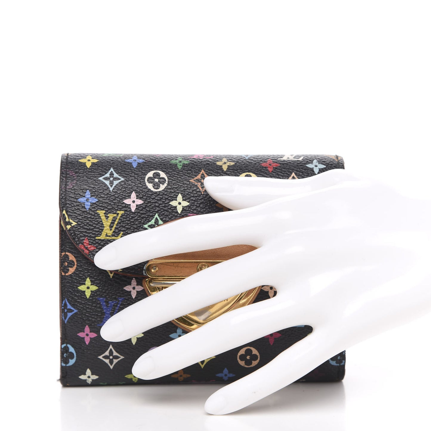 Monogram Multicolor Joey Wallet Black Grenade