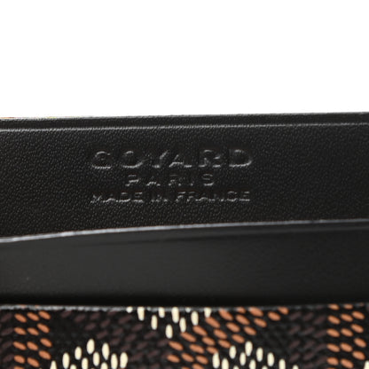 Goyard Goyardine Saint Sulpice Card Holder Black 6 of 6