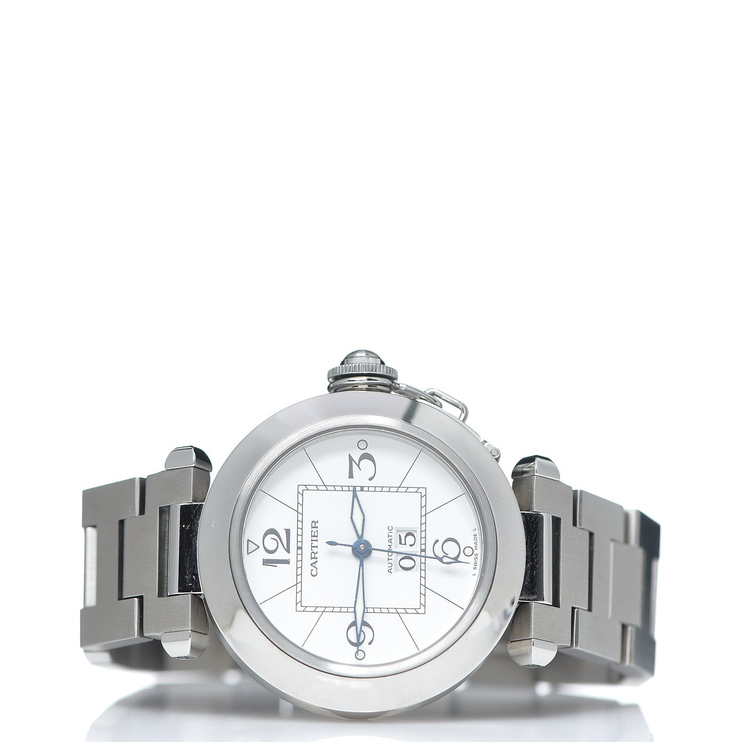 Stainless Steel 35mm Pasha C Big Date Automatic Watch