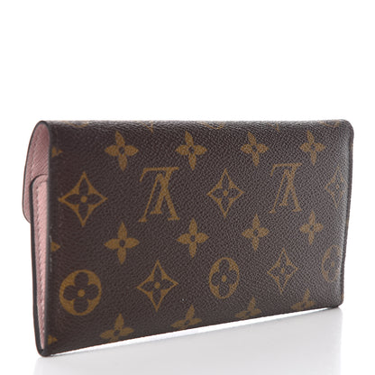 Louis Vuitton Monogram Josephine Wallet Rose Ballerine 3 of 9