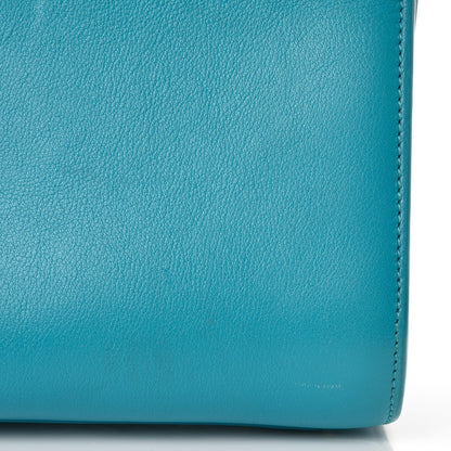 Saint Laurent Calfskin Nano Sac De Jour Turquoise 12 of 16