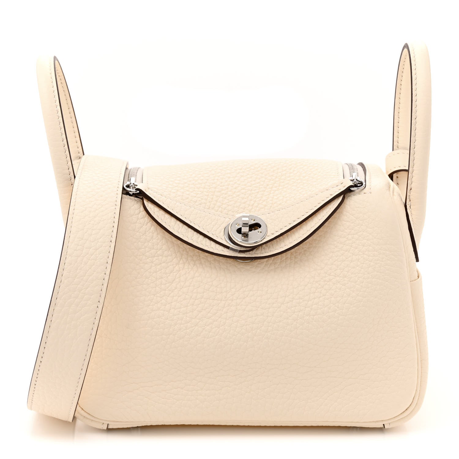 Hermes Taurillon Clemence Mini Lindy 20 Nata 1519179 – FASHIONPHILE