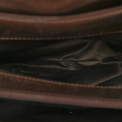 Chanel Lambskin Quilted Large Chanel 3 Flap Dark Brown 6 of 12