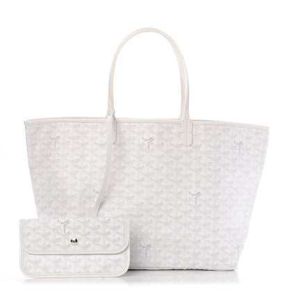 Goyard Goyardine Saint Louis PM White 1 of 9