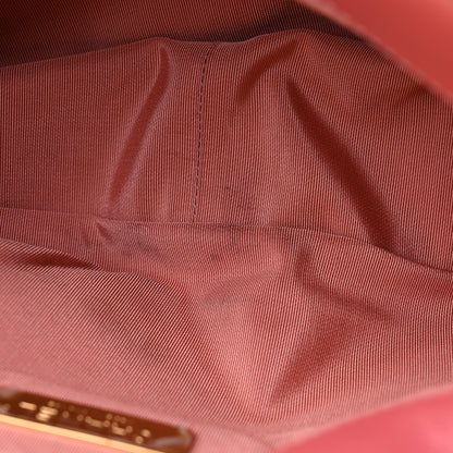 Chanel Iridescent Lambskin Quilted Large Chanel 19 Flap Pink 10 of 10