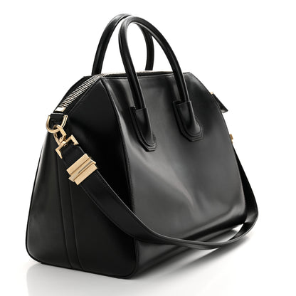 Givenchy Shiny Lord Calfskin Medium Antigona Black 3 of 10