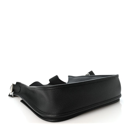 Hermes Taurillon Clemence Evelyne III PM Black 4 of 11