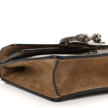 Gucci GG Supreme Monogram Mini Dionysus Shoulder Bag Taupe 9 of 10