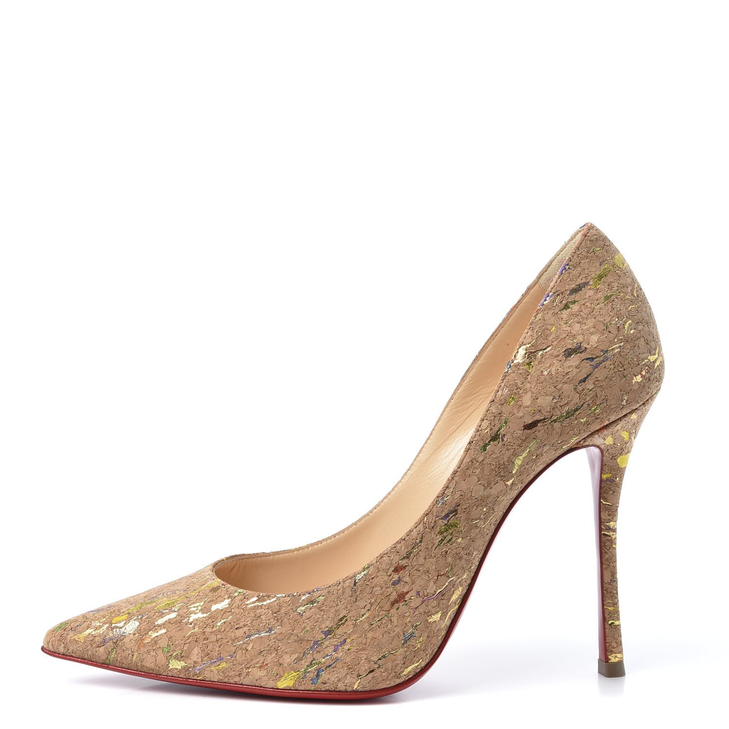 Liege Lame Decoltish 100 Pumps 37 Multicolor