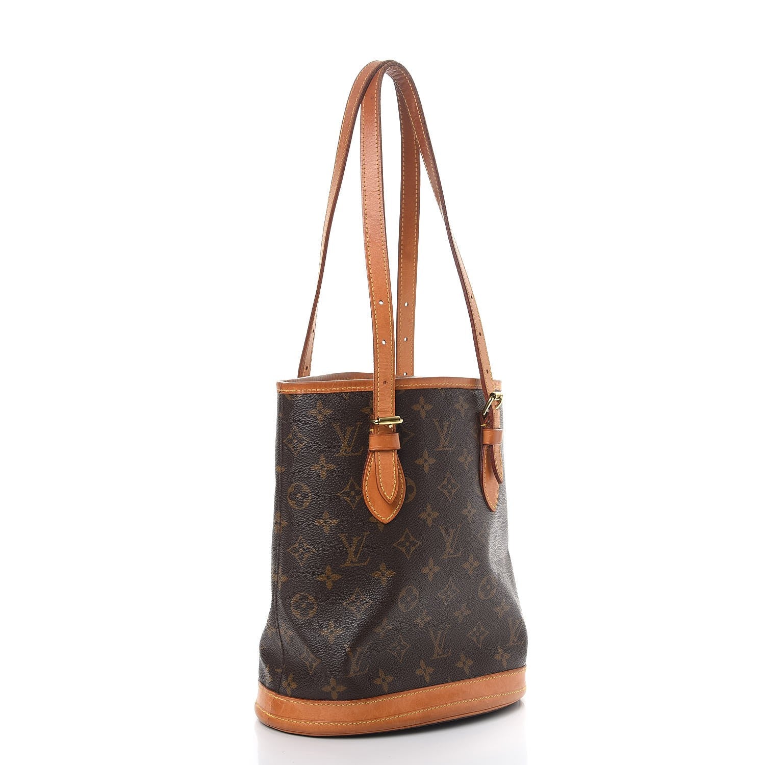 Louis Vuitton Monogram Petit Bucket 23 3 of 12