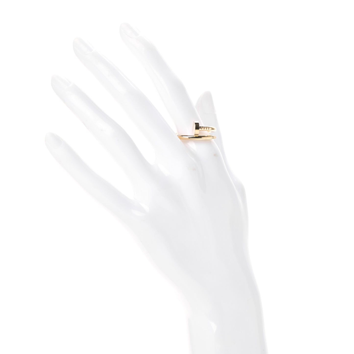 18K Yellow Gold Juste Un Clou Ring 58 8.25