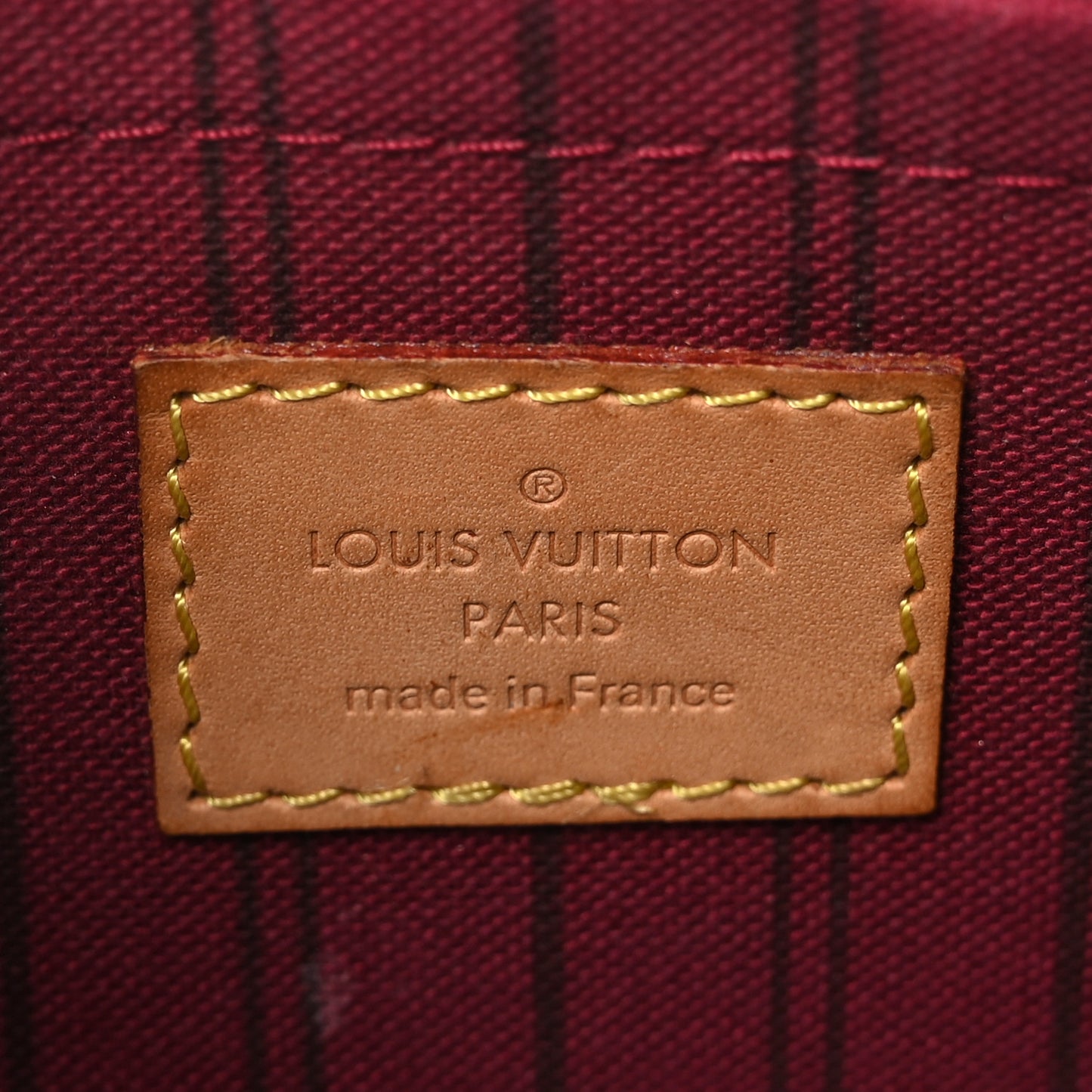 Monogram Neverfull MM GM Pochette Fuchsia