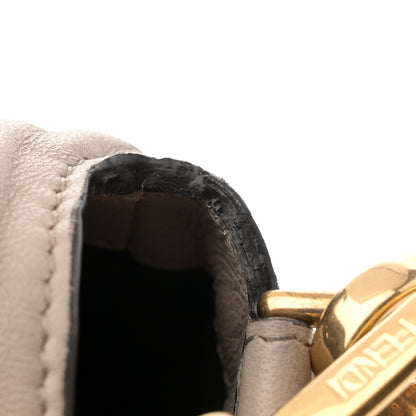 Fendi Nappa FF 1974 Embossed Baguette Camelia 12 of 13