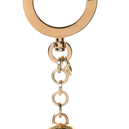 Louis Vuitton Goldtone Swing Key Holder and Bag Charm 3 of 3