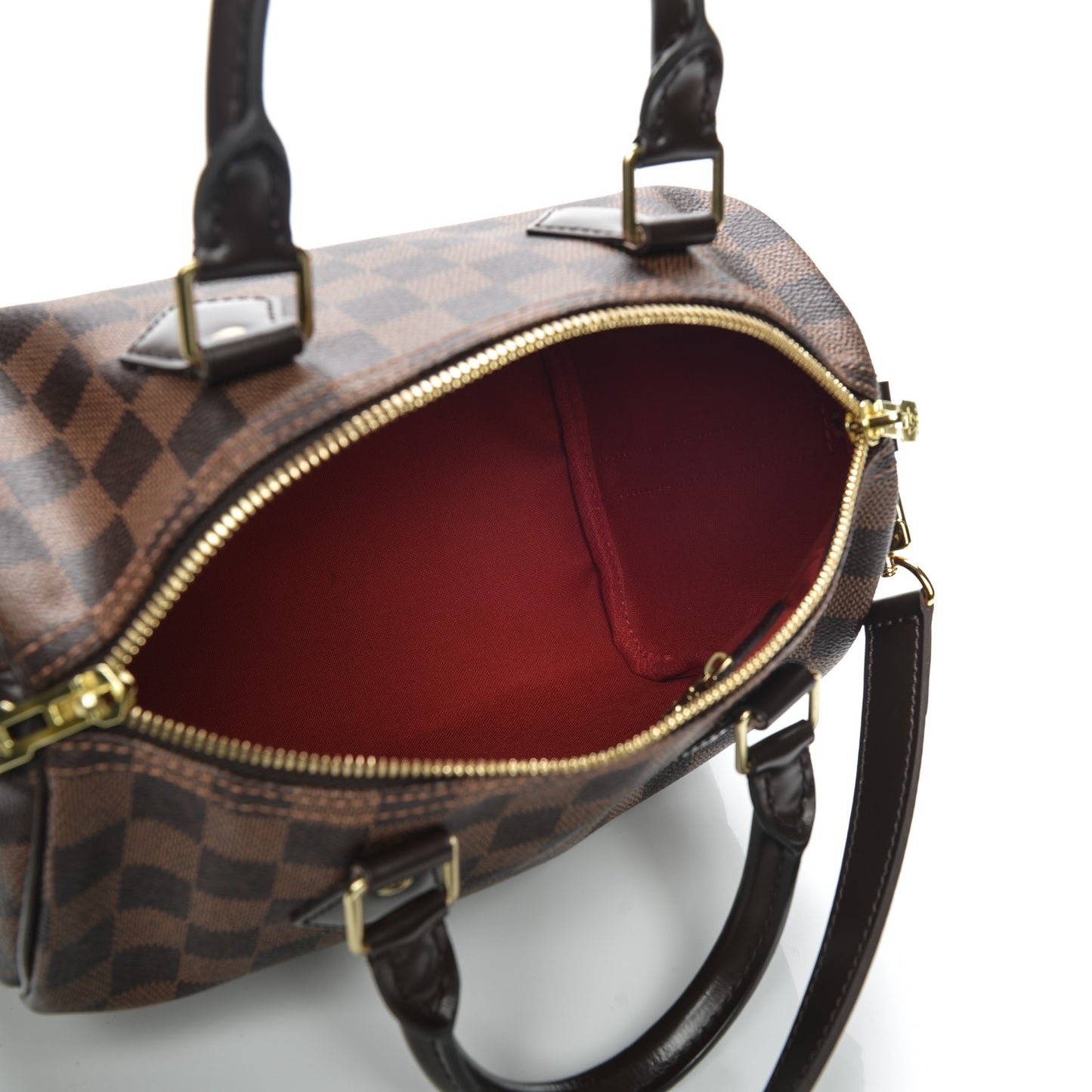 Damier Ebene Speedy Bandouliere 25