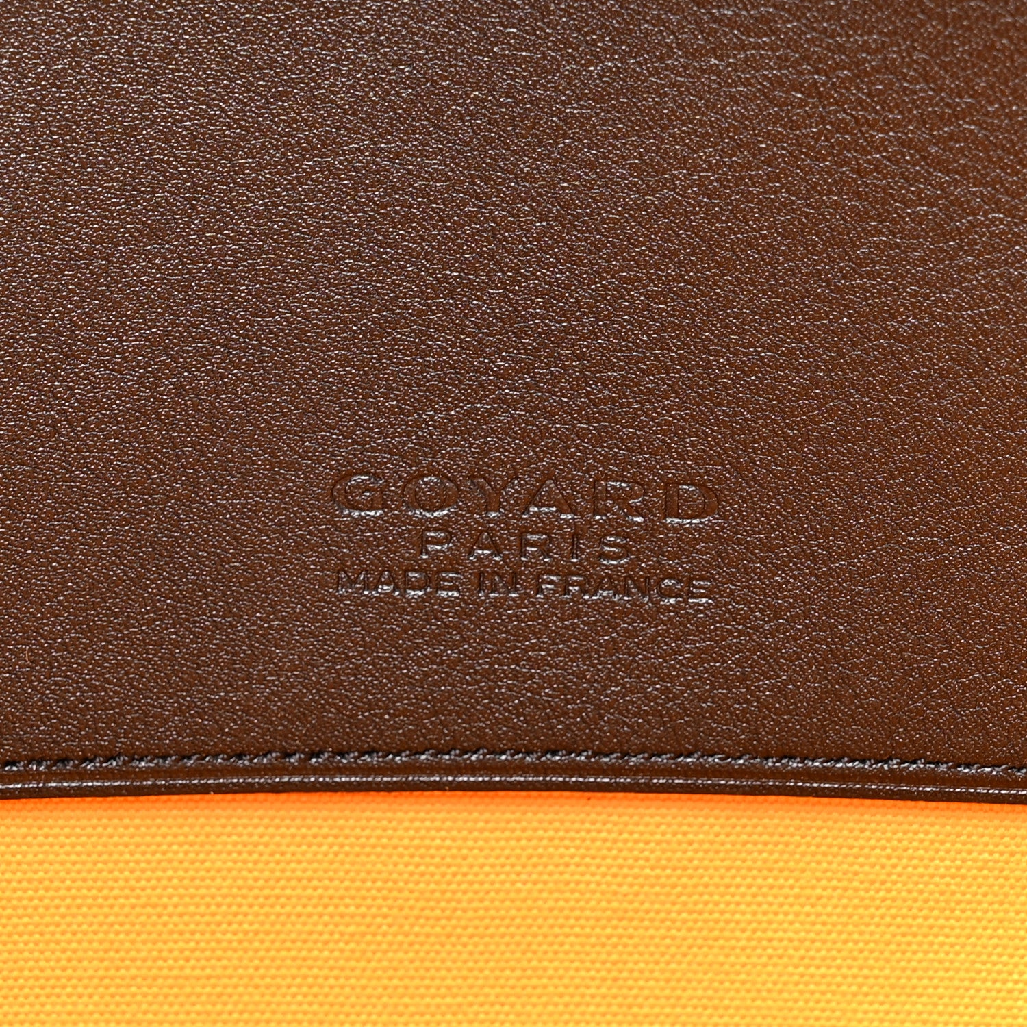 Goyard Goyardine Senat Pochette GM Black 6 of 6