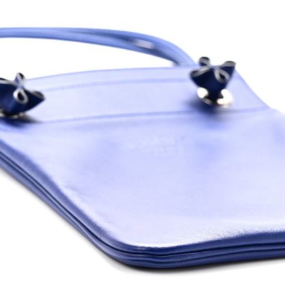 Hermes Milo Lambskin Swift Mini Aline Bleu Electrique 9 of 10