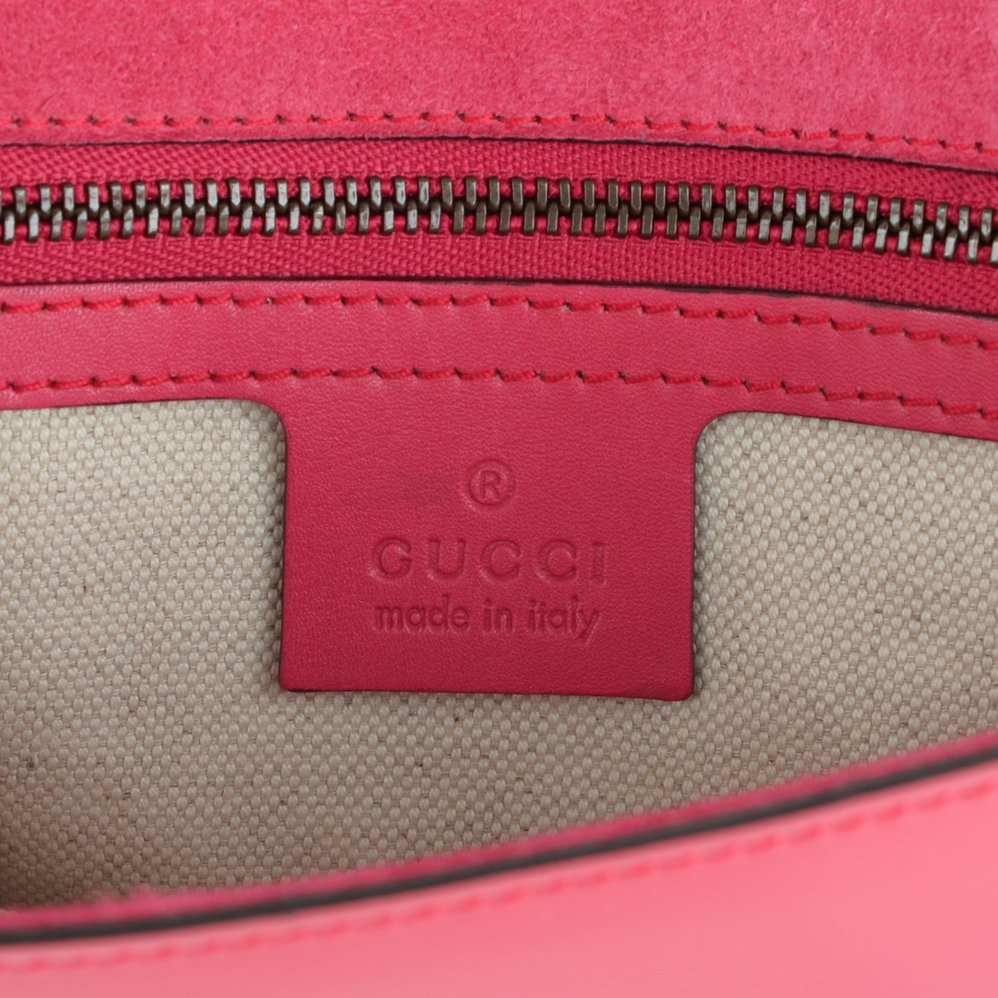 Patent Large Bright Bit Shoulder Bag Shocking Pink