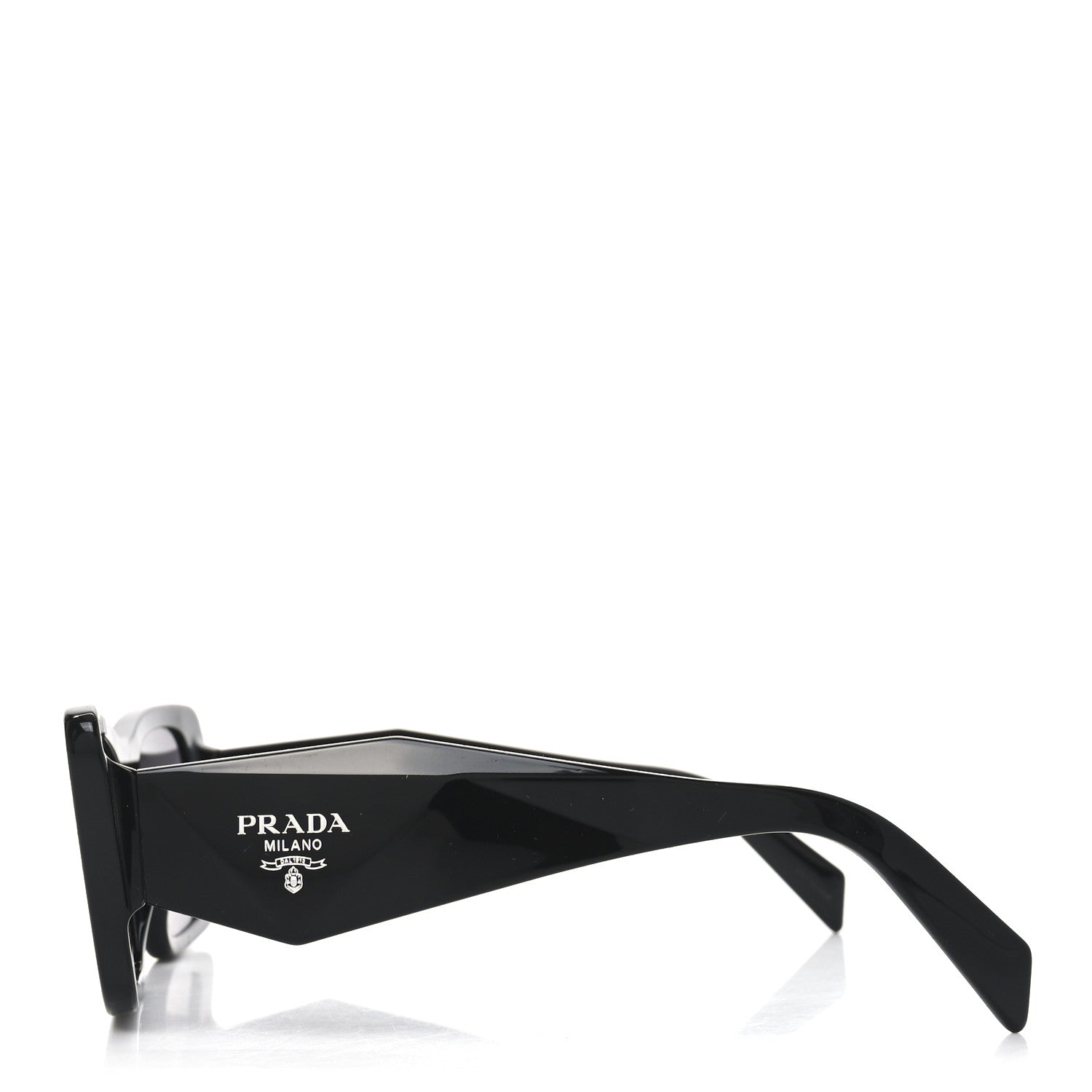 Prada Acetate Symbole Sunglasses SPR 08Y Black 3 of 7