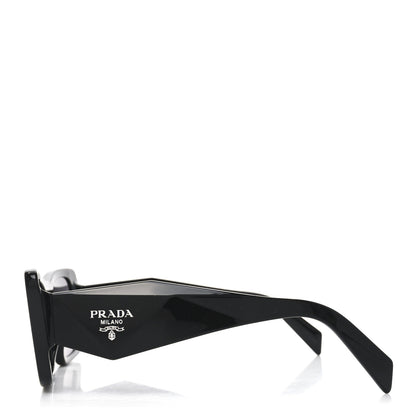 Prada Acetate Symbole Sunglasses SPR 08Y Black 3 of 7